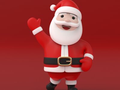 Santa Claus 3D Model