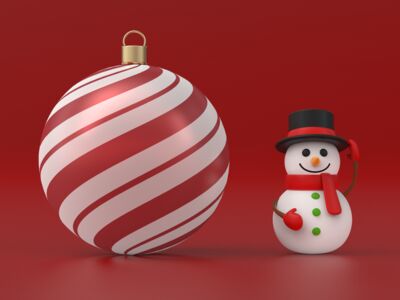 Set Xmas 3 3D Model