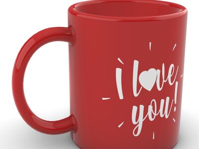 Valentine S Mug San 3D Model