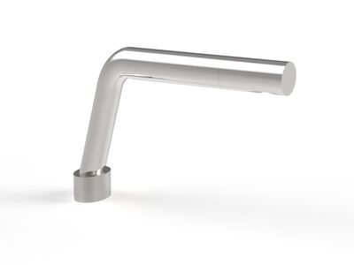 Bathroom Metal Tap 01 3D Model