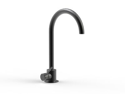 Kitchen Metal Tap 01 3D Model