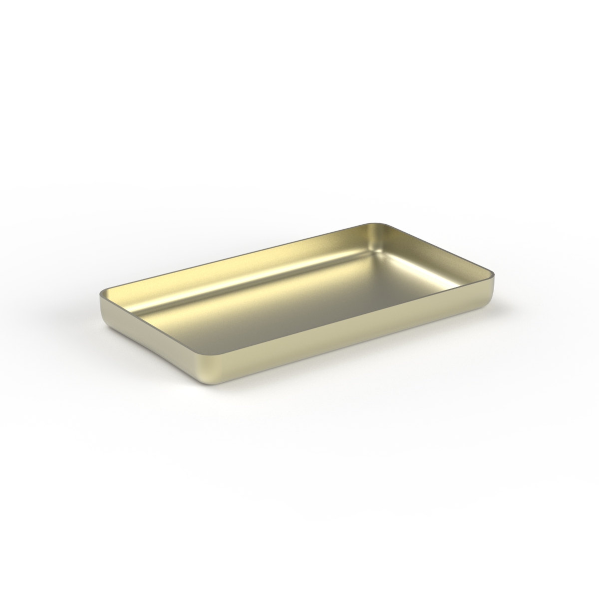 Metal Classic Tray 03 3D Model