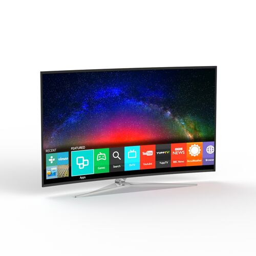 TV Samsung 4k Curved 65" 01 3D Model