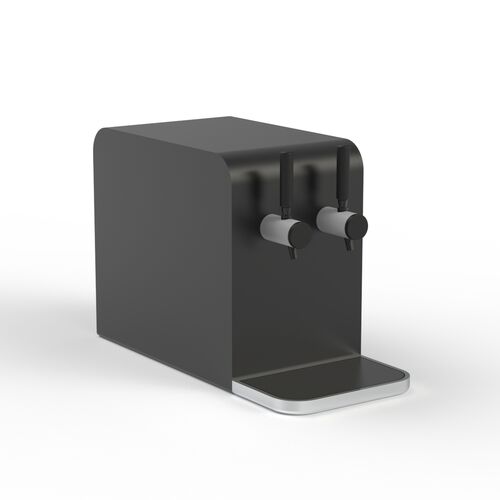 Machine Black Metal Water 01 3D Model