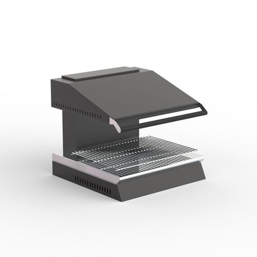 Metal Black Grill 01 3D Model