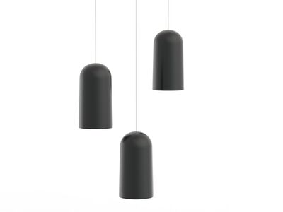 Pendant Black Lamp 01 3D Model