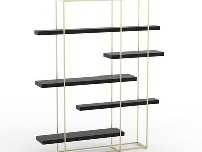 Metal Frame Library 03 3D Model