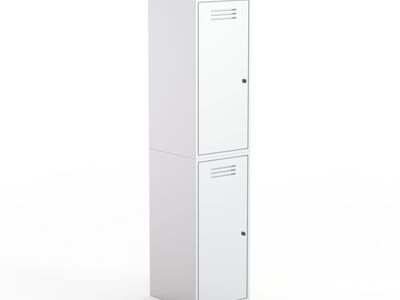 Locker Double Gray Metal_03